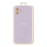 Чохол Silicone Case Full Size with Frame для iPhone 12 Колір 08.Dark Blue, фото 5