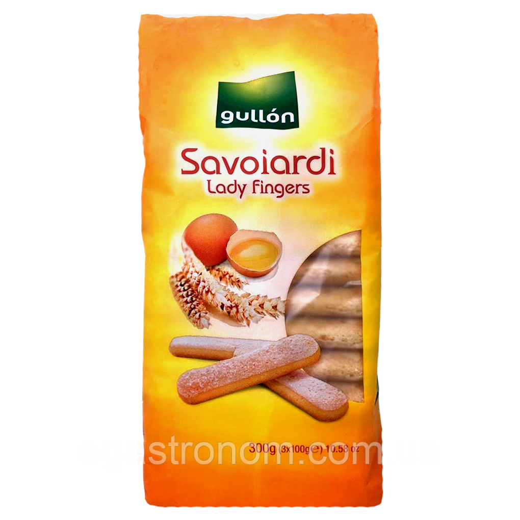 Печиво савоярді Гуллон Gullon 300g 8шт/ящ (Код: 00-00017078)