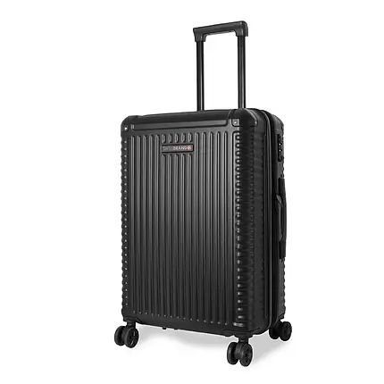 Валіза з розширювальним клапаном Swissbrand Paris (M), 64-74 л (Black), фото 1