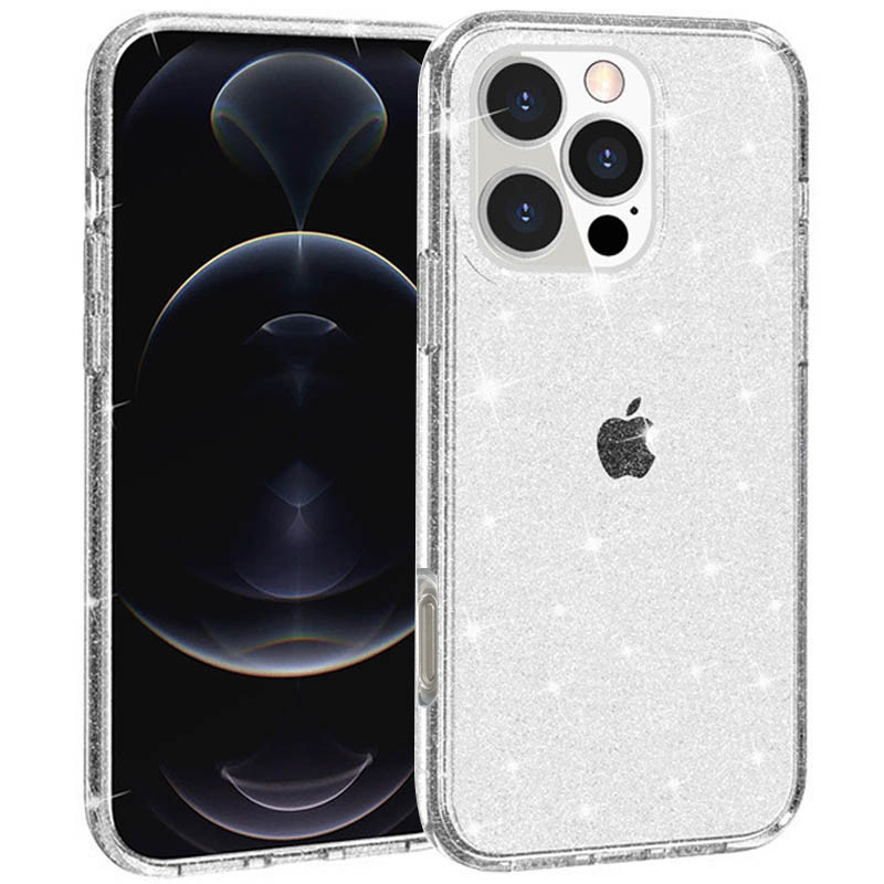 Прозорий чохол Nova Sparkle для Apple iPhone 16 Pro Max (6.9") із блискітками Clear