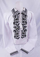 Чоловіча вишиванка "Чорна лілія"