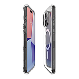 Чохол TPU+PC Spigen Ultra Hybrid with Magsafe для iPhone 15 Pro Max Колір Transparent, фото 8