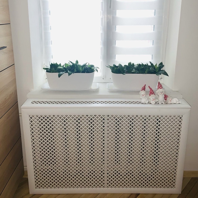 Короб на батарею опалення