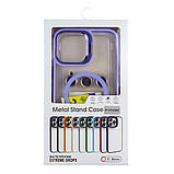 Чохол TPU+PC+Metal Stand Case with MagSafe and Camera Lenses для iPhone 13 Pro Max Колір Black, фото 9