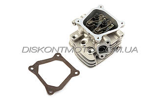 Головка циліндра мотоблока 168F (генератора) (6,5Hp) (у зборі) ZS
