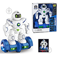 Інтерактивна іграшка робот на гіроскутері, що світиться