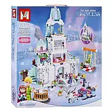 Конструктор для дівчаток Замок принцеси Ельзи Frozen з мультфільму Холодне серце Mega Bloks MG320 (фігурки, сани, гойдалки) 752 де, фото 6