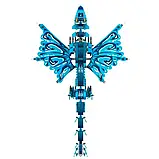 Конструктор Ninja (Ніндзя) - Водний дракон Джея, майстра Кружитцю, синього Ніндзяго / Дитячий великий ігровий набір Ninjago для хл, фото 2