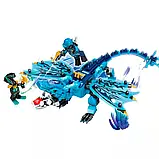 Конструктор Ninja (Ніндзя) - Водний дракон Джея, майстра Кружитцю, синього Ніндзяго / Дитячий великий ігровий набір Ninjago для хл, фото 3