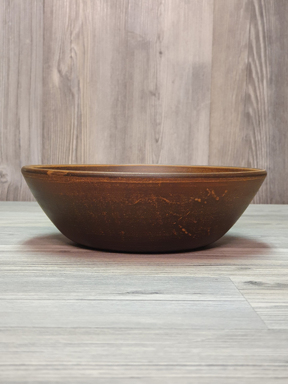 Піала, глиняна (з червоної глини), 0,5 л.