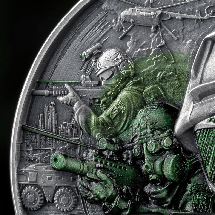 Срібна монета "Сили спеціальних операцій" Special Operations Forces, фото 5