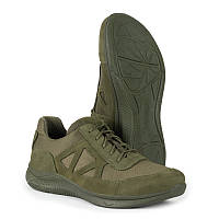 Кроссовки Ягуар Олива из нубука с вставками Кордура, Vik-Tailor