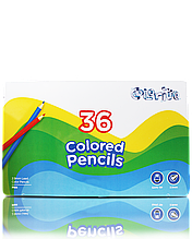 Олівці кольорові "MARCO" 36 кольорів, No 1100-36TN Colorite