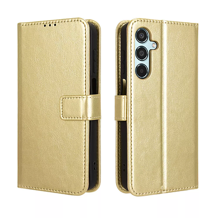 Чохол книжка Book case для Samsung Galaxy M35 / золотистий, фото 1
