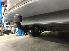 Фаркоп Honda CR-V IV RM 2012-2018 (Хонда СРВ 4) без підрізу бампера, фото 3