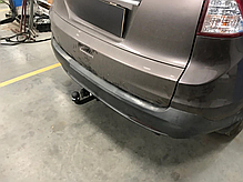 Фаркоп Honda CR-V IV RM 2012-2018 (Хонда СРВ 4) без підрізу бампера, фото 5