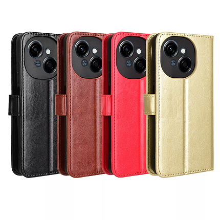 Чохол книжка Book case для Tecno Spark Go 1 / золотистий, фото 4