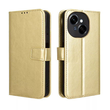 Чохол книжка Book case для Tecno Spark Go 1 / золотистий, фото 1