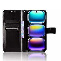 Чохол книжка Book case для Infinix Hot 50i / чорний, фото 4