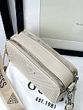 Сумка жіноча бежева Guess, Гес крос-боді, фото 4
