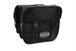 Велосумка на багажник YANHO TB 2-секційна 20 л Чорний (SAKTB)