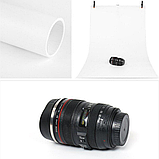 Фотофон ПВХ Білий 60х100 см, Фон для предметної зйомки, фото 6