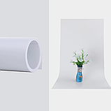 Фотофон ПВХ Білий 60х100 см, Фон для предметної зйомки, фото 5