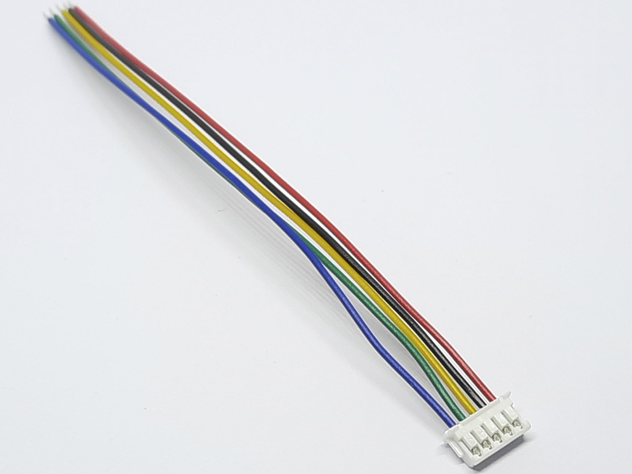 Роз'єм ZH1.5 одинарний 5pin з проводами 10 см, фото 1