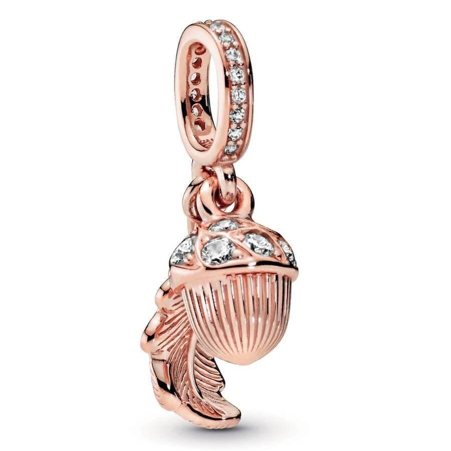Срібний шарм Pandora Rose Лист і жолудь 788248CZ, фото 1