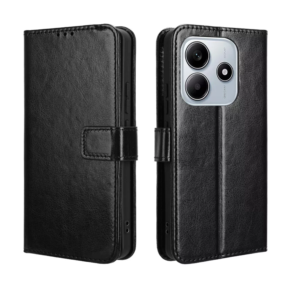 Чохол книжка Book case для Xiaomi Redmi Note 14 (5G) / чорний