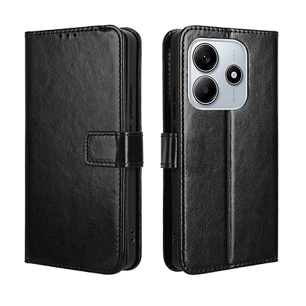 Чохол книжка Book case для Xiaomi Redmi Note 14 (5G) / чорний, фото 1