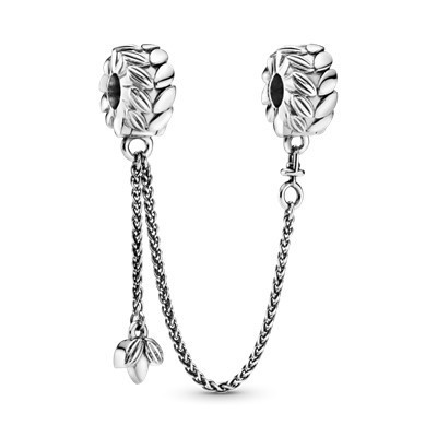 Срібний захисний ланцюжок Pandora Колія любові 797588, фото 1