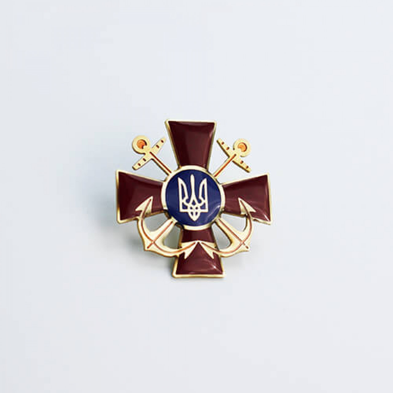 Значок Dobroznak Емблема Військово-морських сил України 30х30 мм (6178), фото 1