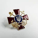 Значок Dobroznak Емблема Військово-морських сил України 30х30 мм (6178), фото 3