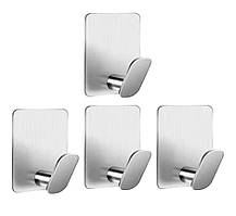 Самоклейні гачки UrbanGo 4 шт хром
