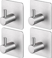 Самоклейні гачки UrbanGo 4 шт хром