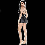 Пеньюар з ніжними візерунками на бюсті M We Love Чорний, фото 6