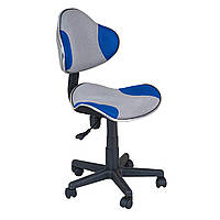 Дитяче комп'ютерне крісло FunDesk LST3 Blue-Grey