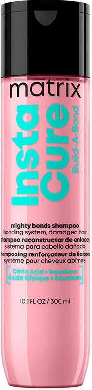 Шампунь із бондингом для зміцнення дуже пошкодженого волосся Instacure Build A Bond Matrix, 300 мл, фото 1