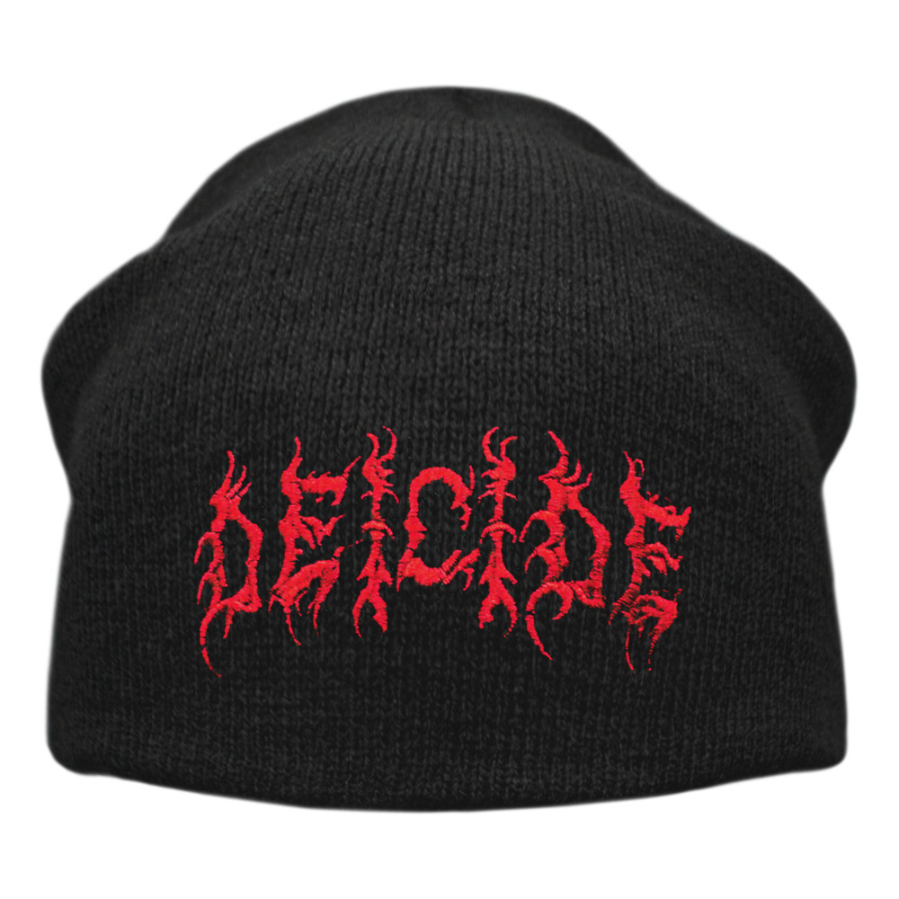 Шапка біні DEICIDE - LOGO (з вишитим логотипом) heol-006