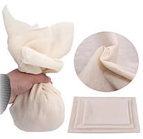 Дренажний мішок муслім для творогу сиру Марля муслінова для сира тофу соєвого молока творогу вина