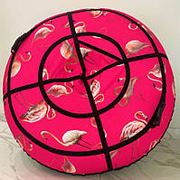 Тюбінг (ваташка) 100 і 120 см, з камерою та ручками, надувні санки дитячі, підліткові, крижана пВХ