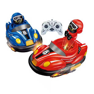 Трюкова машинка на радіокеруванні для двох на пульті керування дитяча Набір із 2 бамперних машинок