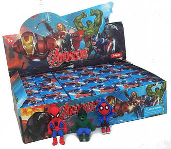 Іграшка супергерої Avengers з брелоком YL7017 G-Rich