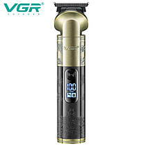 Тример VGR V-296, 4 насадки, LED display, фото 2