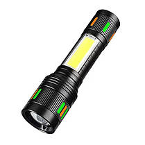 Ліхтар NIGHT VISION FLUORESCENCE 623-TG+COB, Li-Ion акум., ЗУ Type-C, індикація заряду, zoom, фото 5