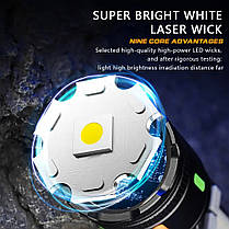Ліхтар NIGHT VISION FLUORESCENCE 530-2-TG+COB (white+red+blue), Li-Ion акум., ЗУ Type-C, індикація заряду,, фото 6