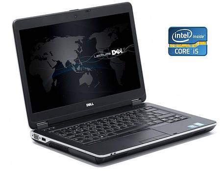 Ноутбук Б-клас Dell Latitude E6440/ 14" (1600x900)/ Core i5-4300M/ 8 GB RAM/ 256 GB SSD/ HD Graphic 4600, фото 1