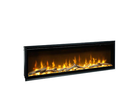 Електрокамін з обігрівом Dimplex Ignite Evolve 50 (EVO1200) з дровами та кристалами скла, фото 1