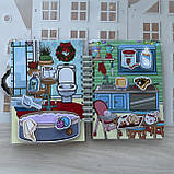 Міні альбом на липучках «Тока Бока зима» 10*15 см, фото 4